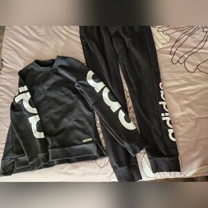 Womens Adidas Black Sweatpants